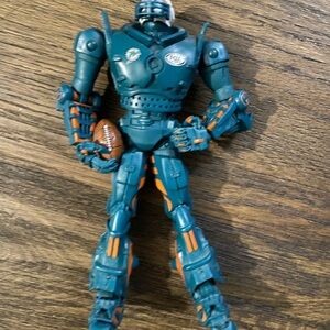 Miami Dolphin Action Figure Robot Toy - Teal and Orange Size 10 inches